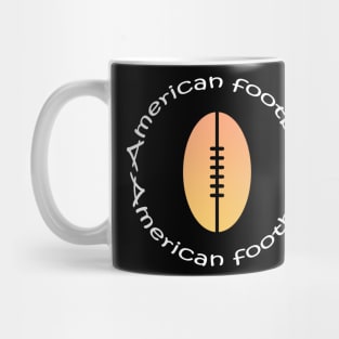 American football - Dark Mug